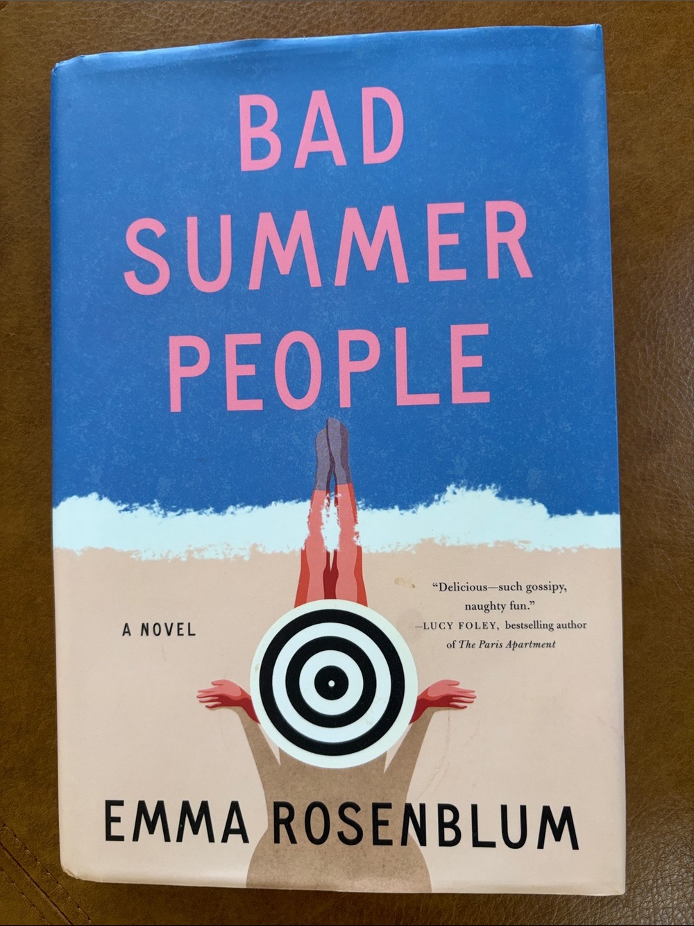 Bad Summer People by Emma Rosenblum - Blue & Pink Cover